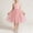 Pink, variant on Cethrio Summer Dresses for Girl 2026, Vacation Sleeveless Spaghetti Strap Mesh Kids Slip Dresses Pink Size 6