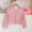 Watermelon Red, variant on Abtuhar Toddler Girls Fall Winter Casual Outerwear and Jackets Ribbed Button‑up Short Sun‑protection Coat for 1‑9 Years