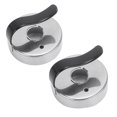 thumbnail image 1 of Molde de acero inoxidable para donas, molde para pasteles, molde multifuncional para donas, molde para fondant, galletas, muffins, utensilios para hornear, paquete de 6, 1 of 6