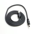 thumbnail image 1 of Black 1m 5v to 12v Type c Male to Dc35135 Tuning Fork Male Decoy Output Step-up Cable for Wifi Router 1M L13, 1 of 1