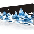 thumbnail image 1 of Mouse Pad Large (31.5X11.78 in), Non-Slip Natural Rubber Base Gaming Mouse Pad with Stitched Edge, Waterproof Extended Mouse Pad for Keyboard, Mouse and Desktop, Snow Mountain, 1 of 6