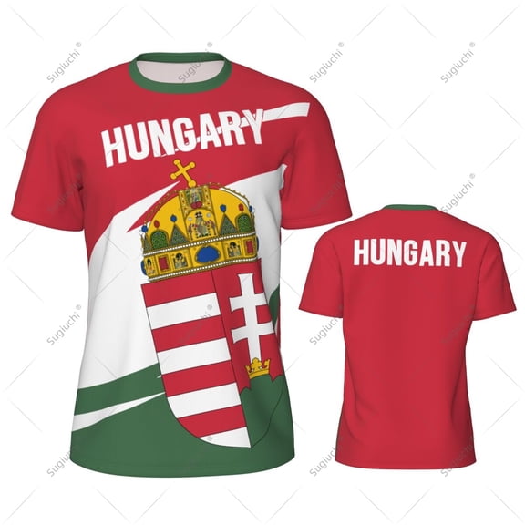 Hungary Flag Men Sports T-shirt Women Tees jersey for Soccer Football Running Bike Tennis Fitness Fans