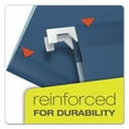 thumbnail image 2 of Colored Reinforced Hanging Folders, Legal Size, 1/5-Cut Tab, Navy, 25/box | Bundle of 2 Boxes, 2 of 5