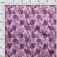 thumbnail image 3 of oneOone Georgette Viscose Fuschia Pink Fabric Paisley Sewing Fabric By The Yard Printed Diy Clothing Sewing Supplies 42 Inch Wide, 3 of 4