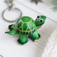 thumbnail image 4 of Mini Turtle Keychain, Cute Turtle Keyring Bag Pendant Key Chain Cartoon Animal Bag Charm Gifts for Women Men, 4 of 7