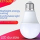 thumbnail image 1 of Bombilla de inducción del cuerpo humano LED, tornillo, súper brillante, control de sonido y luz de inducción del pasillo, lámpara de escalera, bombilla infrarroja, 1 of 3