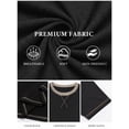thumbnail image 4 of RICHCOIN Mens T Shirt Short Sleeve Crewneck Casual Color Block Summer Tops, 4 of 7