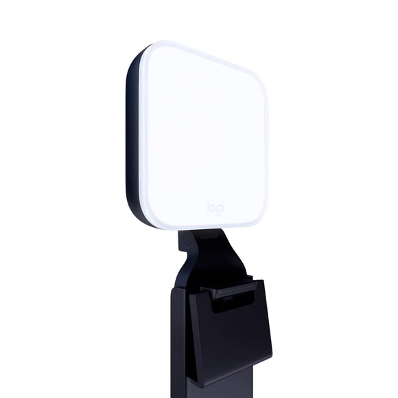 Logitech for Creators Litra Glow Premium LED Streaming Light with TrueSoft, Adjustable Monitor Mount, Brightness & Color Temp Settings, Desktop app Co