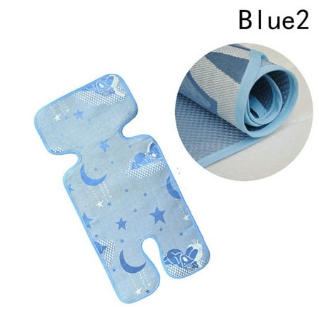 KABOER Newborn Breathable Baby Stroller Mat Summer Cool Infant Rattan Seats for Prams Pushchairs Child Kids Folding Cushion