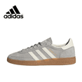 thumbnail image 2 of Pantalones cortos de tabla de corte bajo para hombre y mujer Adidas Original HANDBALL SPEZIAL LOW, color beige y gris, zapatos casuales a juego, 2 of 5