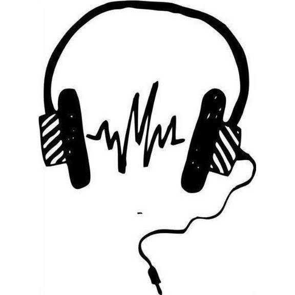 Headset Picture Art - Boys Bed Room - Peel & Stick Sticker - Vinyl Wall Decal...