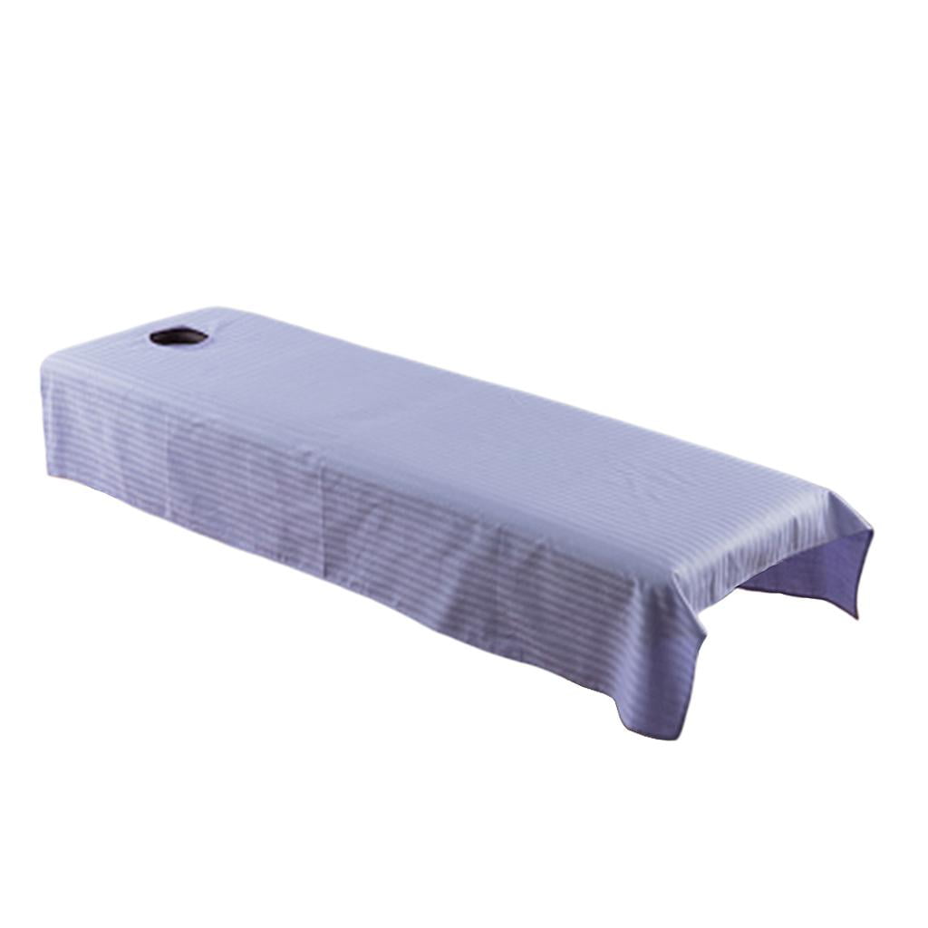 Massage Duvet Cover Sheet Cover with Facial Breathing Hole for Beauty Salon, Spa, Light