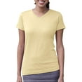 thumbnail image 2 of Lat Women's Fine Jersey V-Neck Longer Length T-Shirt, 2 of 2