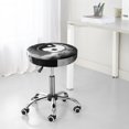 thumbnail image 7 of Lsque Yin And Yang Pattern Round Bar chair cushion covers Velvet Fabric Premium Comfort Protects from Scratches and Stains for 14-17 Inch Chair-14 inch, 7 of 7