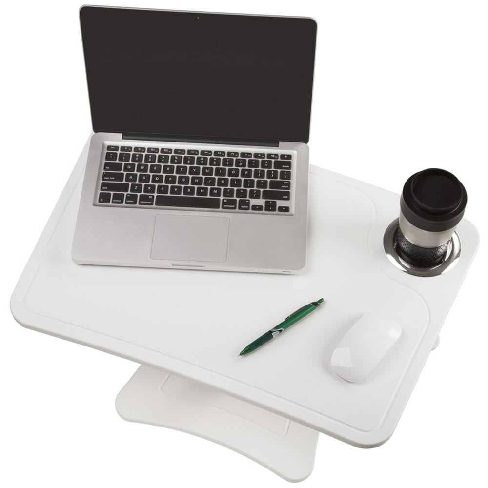 Victor DC240W High Rise Height Adjustable Laptop Stand with Storage Cup
