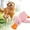 Pink, variant on 2025 Upgrade Calming Duck Toy for Dogs, The Mellow Dog Calming Duck Quack-Quack Duck Dog Toy, Cute No Stuffing Duck with Soft Squeaker Durable Squeaky Dog Toys for Indoor Small Dog (Green)