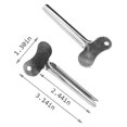 thumbnail image 2 of 24 Metal Tube Squeezer Toothpaste Squeezer Metal Tube Roller Paint Squeeze Gadget, 2 of 6