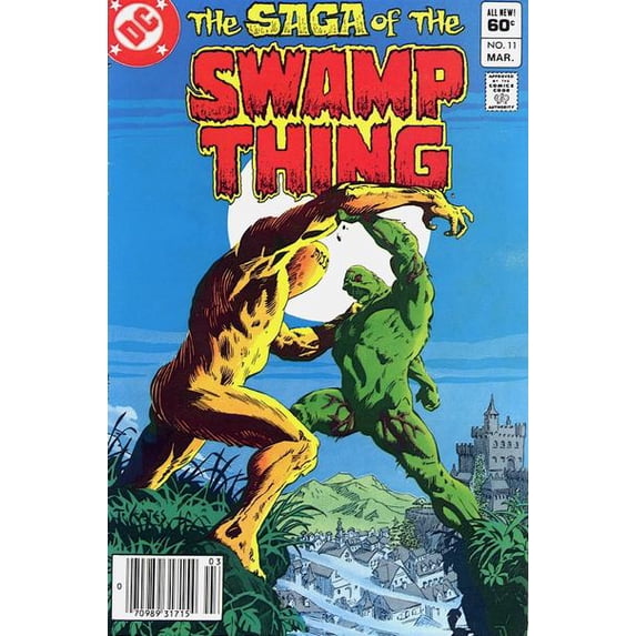 Saga of the Swamp Thing, The #11 (Newsstand) VF ; DC Comic Book