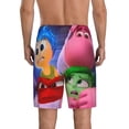 thumbnail image 4 of Lsque inside out 2 Mens Sleep Pajama Shorts,Short Pajama Pants, Cotton Ultra-Soft Knit-4X-Large, 4 of 9