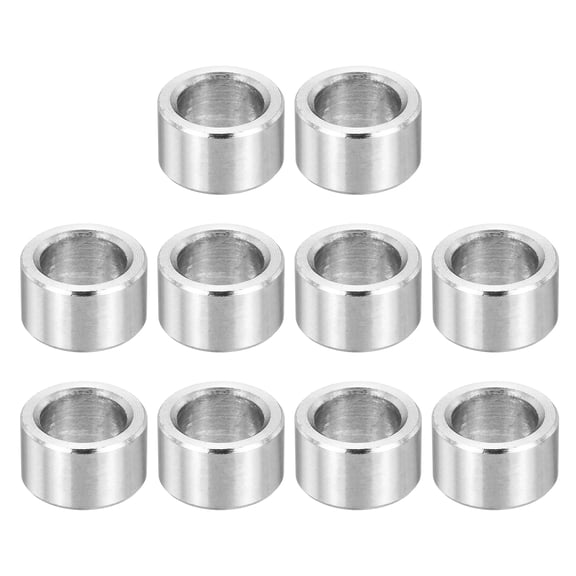 12Pcs M8 Stainless Steel Spacers Metal Spacer 8mm ID x 12mm OD x 7mm L