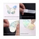 thumbnail image 5 of Decoración Mariposas,3d Pared Colore Metálicos Hueco PLATA LASER, 5 of 5