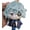 Light Green, variant on 4" Cute Anime Stuffed Doll Soft HSR Character Keychain for Backpacks Birthday Gift(Imbibitor Lunae)