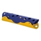 thumbnail image 3 of para gatos, tubo plegable, juguetes interactivos para mascotas, nido de gato, de casa con pompón de fieltro deformable para animales Amarillo azul Yinane Gato Túnel, 3 of 8