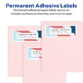 thumbnail image 6 of Avery Address Labels, 1" x 2-5/8", Glossy Clear, 300ct (6521), 6 of 9