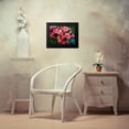 thumbnail image 4 of Bolokofsky, Ronald 14x12 Black Modern Framed Museum Art Print Titled - Pot of Roses, 4 of 5