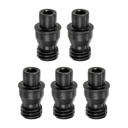 

Uxcell NL-68 M10x22-1.5 Hex Head Set Screws for CNC Lathe Turning Tool Holder 5 Pack