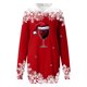 thumbnail image 4 of WILLBEST Faldas Para Mujer Sudadera Larga Con Estampado Navideño Para Mujer Top Festivo Informal Y Cómodo 2025 Elegante Y Acogedor Para La Temporada De Invierno, 4 of 4