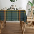 thumbnail image 2 of Rectangle Table Cloth, Antrim County Irish Tartan Resistant Washable Tablecloth Decorative Table Cover for Dining, Indoor and Outdoor, 2 of 6