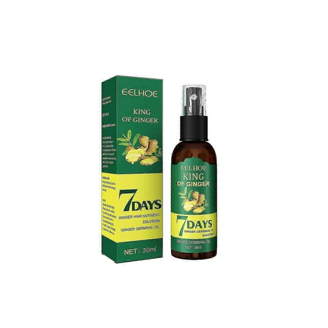 EELHOE ginger atomizing spray head long liquid tough hair massage scalp injury hair repair care solution