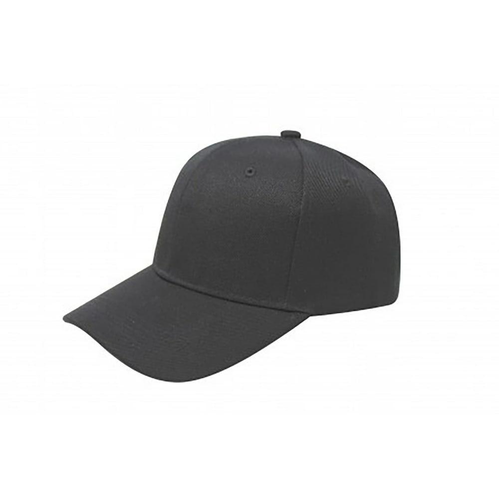 Balec - Balec Plain Baseball Cap Hat Adjustable Back - Walmart.com ...