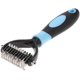 thumbnail image 4 of Pet Grooming Detangling Comb Stainless Steel Professional Knot Comb Brush with 2-Sided Undercoat, 4 of 4