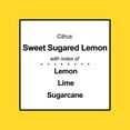 thumbnail image 3 of Mainstays 3-Wick Ombre Wrap Sweet Sugar Lemon Candle, 14-Ounce, 3 of 7