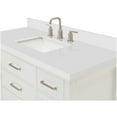 thumbnail image 2 of Ariel H049SWQRVOWHT Bristol 49" Free Standing Single Rectangular Basin Vanity Set - White, 2 of 7
