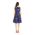 thumbnail image 5 of Hawaii Hangover Robe Vintage Évasée pour Femme TG Robe Classique Classique Bleu Marine, 5 of 5