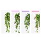 thumbnail image 3 of Plantas colgantes artificiales en maceta, vegetación artificial for oficina, sala de estar, baño, interior y exterior., 3 of 3