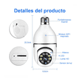 thumbnail image 5 of Camara de Seguridad Wifi De 360° E27 Visión Camaras LAB.G Blanca, 5 of 5
