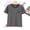 Dark Gray, variant on Men's Ultra-Soft Viscose Bamboo Cotton T-Shirt, Crew Neck Short Sleeve Casual Lounge Dressy Undershirt Tee with Pocket Size 4XL Watermelon Red
