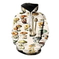 thumbnail image 3 of Sudadera con capucha con estampado de hongos y animales salvajes para hombre y mujer, ropa con estampado 3D, novedad, estilo Harajuku, moda Y2K, 3 of 4
