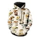 thumbnail image 3 of Sudadera con capucha con estampado de hongos y animales salvajes para hombre y mujer, ropa con estampado 3D, novedad, estilo Harajuku, moda Y2K, 3 of 4