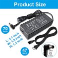 thumbnail image 1 of 90W 19.5V 4.7A Adaptador de CA Cargador de Ordenador Portátil Reemplaz, 1 of 2