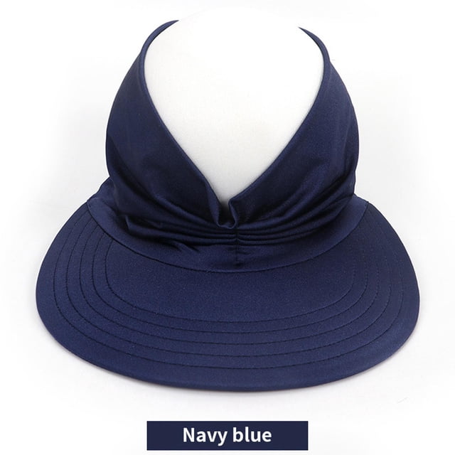 Gorra de terre de moda Casual con visera para mujer chica con tapa hueca para de senderismo en , tapa hueca - oscuro Yinane Sombrero de visera de verano