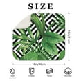 thumbnail image 3 of 2pcs Botanical Jungle Leaves Drying Mat Quick Dry Microfiber Dish Pad Heat Resistant Vibrant Tropical Floral Print for Countertop, 3 of 5