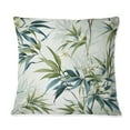 thumbnail image 3 of Designart "Zen Essence Of Tropical Bamboo IV" Tropical Printed Throw Pillow, 3 of 5