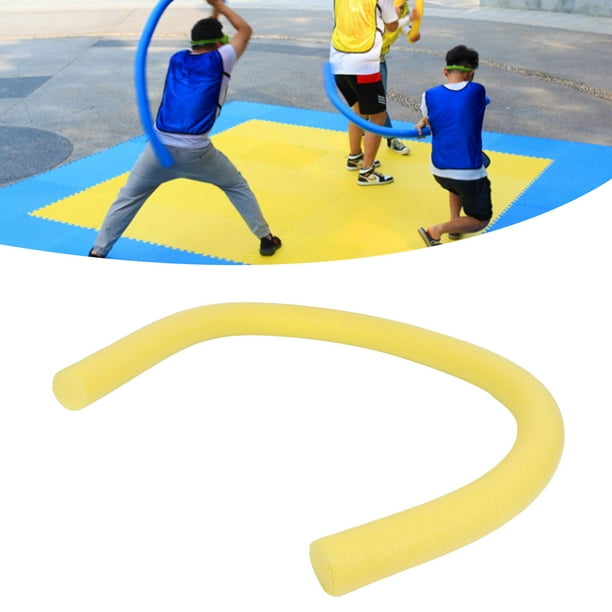 Epe espuma piscina fideos agua flotante Juguete con los ojos vendados juegos niños flotador palo