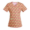 thumbnail image 1 of Tunique Uniforme Imprimée pour Femmes, 1 of 3