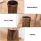 thumbnail image 3 of 1Pc Retro Trash Bucket Imitation Wood Grain Trash Can Creative Trash Bucket, 3 of 3